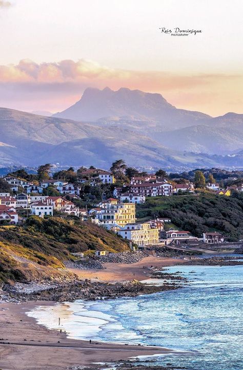 Guéthary depuis Bidart I 📷 Reis Dominique Basque Country, Provence, Natural Landmarks, Water, Travel