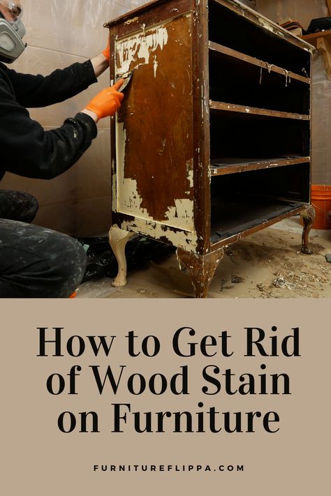 Discover how to get rid of wood stain on furniture with this practical guide. Learn about different removal techniques, including sanding and using chemical strippers, to successfully eliminate old stains and restore your furniture's natural charm. How To Restain Wood, Restore Wood Furniture, Water Based Wood Stain, Restore Wood, Mineral Spirits, Cleaning Wood, Gel Stain, Steel Wool, Wood Stain