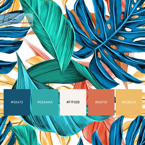 branding palette blue - Yahoo Image Search Results Motif Jungle, Pantone Colour Palettes, Palette Design, Color Schemes Colour Palettes, Color Trends Fashion, Brand Color Palette, Color Palate, Tropical Colors, Color Palette Design