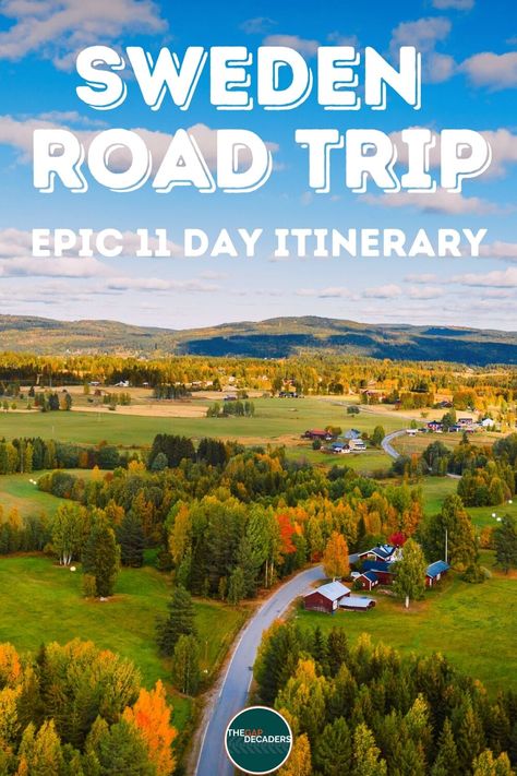 Scandinavian Road Trip, Sweden Trip, Vacation Map, Visit Denmark, Winter Road, Road Trip Car, Sweden Travel, Summer 2025, Road Trip Planning