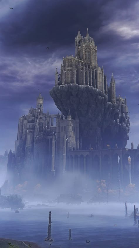 Elden Ring Academy Of Raya Lucaria, Elden Ring Building, Elden Ring Stormveil Castle, Elden Ring Castle Art, Elden Ring Environment Art, Elden Ring Castle, Elden Ring Locations, Elden Ring Architecture, Elden Ring Builds