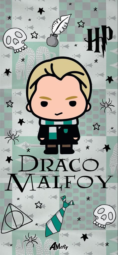 Draco Cartoon, Chibi Draco Malfoy, Draco Malfoy Aesthetic Wallpaper Iphone, Slithering Harry Potter, Harry Potter Draco Malfoy Wallpaper, Draco Malfoy Cartoon, Draco Malfoy Wallpaper Iphone, Harry Potter Wallpaper Slytherin, Wallpaper Draco Malfoy