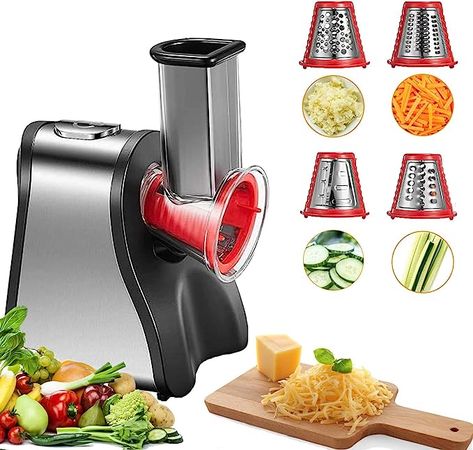 Salad Shooter, Zucchini Cheese, Salad Maker, First Kitchen, Kitchen Machine, Cheese Grater, Shredded Lettuce, Cheese Salad, Grated Cheese