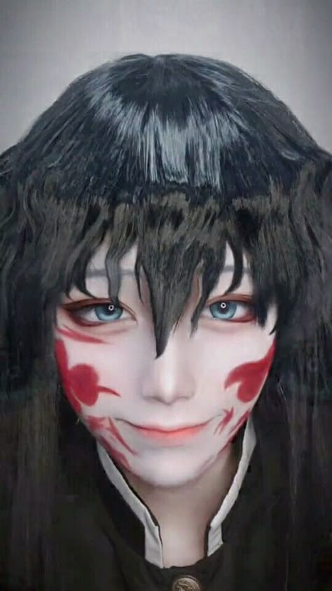 Muichiro Cosplay Makeup, Muchiro Cosplay, Tokito Cosplay, Muichiro Cosplay, Epic Drawings, Anime Cosplay Makeup, Best Character Names, Snk Cosplay, Slayer Meme