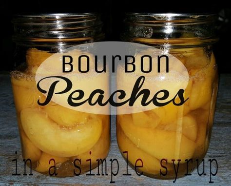 Bourbon Peaches, Dried Ginger, Canning Peaches, Long Term Food Storage, Fruit Preserves, Jam And Jelly, Canned Peaches, Peach Recipe, Dehydrated Food