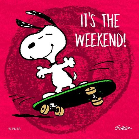 Snoopy Tattoo, Friday Holiday, Good Morning Snoopy, Woodstock Peanuts, Snoopy Comics, Happy Weekend Quotes, Snoopy Funny, Snoopy Quotes, Snoop Dog