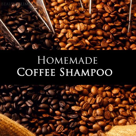 Recipes For Hair Growth, Coffee Shampoo, Dry Shampoo Dark Hair, Diy Shampoo Recipe, Prevent Grey Hair, Natural Dry Shampoo, Healthy Relaxed Hair, Make Your Own Coffee, Shampoo For Gray Hair