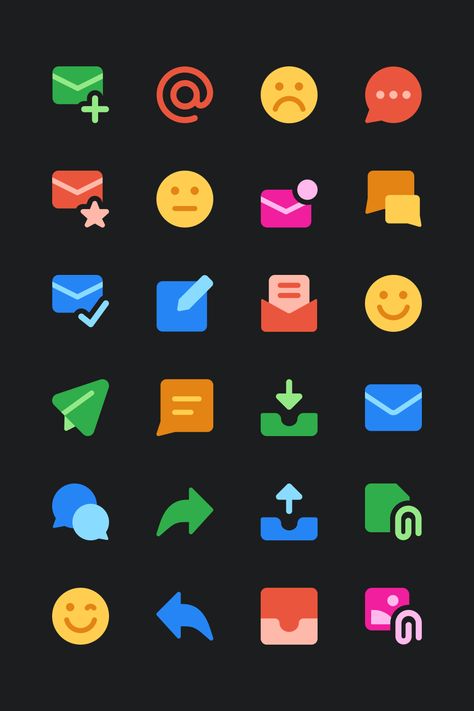 Icons that speak louder than words. Download this icon set for web, figma and other platforms, and streamline your design. #mail #email #madewithstreamline #icondesign #iconset #vectordesign #appdesign #uiuxdesign #streamlineicons App Icon Set, Flat Design Ideas, Ui Illustration, Icon Ui, Helvetica Font, Email Icon, Battery Icon, Icon Set Design, Mail Icon