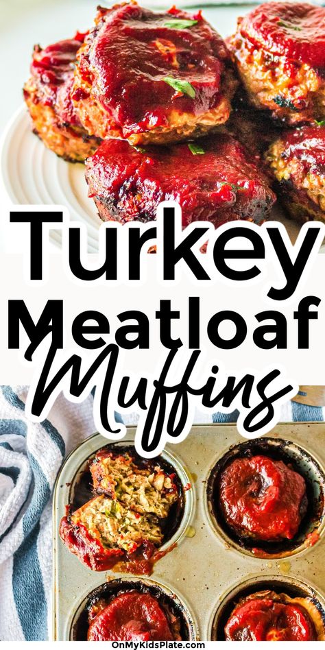 Ground Turkey Mini Meatloaf Muffin Pans, Mini Turkey Meatloaf Muffins, Ground Turkey Meatloaf Muffins, Low Carb Turkey Meatloaf, Turkey Meatloaf Cupcakes, Turkey Meatloaf Muffins Recipe, Mini Turkey Meatloaf, Turkey Muffins, Turkey Meatloaf Muffins