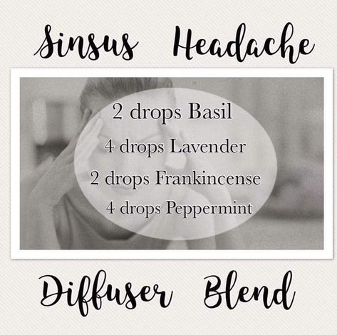 Essential Oils For Sinus Headache Diffuser, Sinus Headache Diffuser Blend, Sinus Headache Relief Instant, Sinus Headache Relief Essential Oils, Sinus Relief Diffuser Blends, Sinus Essential Oils Diffuse, Essential Oils Sinus, Headache Relief Essential Oils, Oil Therapy