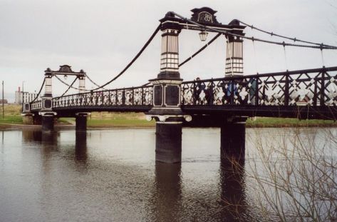 Ferry Bridge, Burton upon Trent Burton Upon Trent, Burton On Trent, Walking Routes, Over The River, Suspension Bridge, Water Tower, Covered Bridges, Bay Bridge, Oh The Places Youll Go