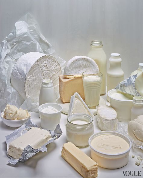 Grant Cornett Vogue, March 2014 Dairy Photography, Dairy Aesthetic, Aesthetic Dairy, Fresh Laundry, Dairy Free Diet, Prop Stylist, More Energy, Prop Design, Food Magazine