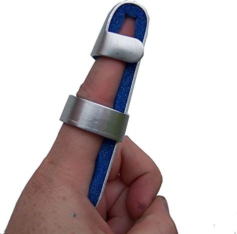 Alpha Medical Baseball Finger Spint/Jammed Finger Splint/Finger Brace (Small) Jammed Finger, Braces, Medical, Baseball