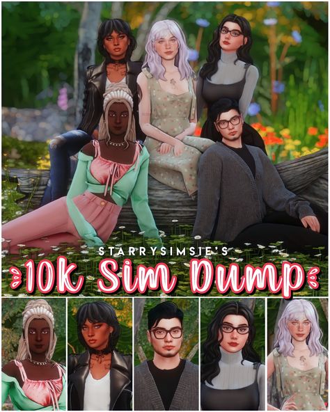 Starrysimsie Loading Screen, Sims 4 Household Ideas, Sims 4 Household Download, Sims 4 Townies Download, Sims 4 Cc Zip Files, Ts4 Sims Download, Sims Download, Ts4 Mods, Sims 4 Blog