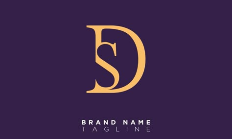 S D Logo Design Letter, D And S Logo, S D Monogram, Ds Logo Design Graphics, S And D Logo, Ds Logo Design Letter, S D Logo, Ds Logo Design, D S Logo