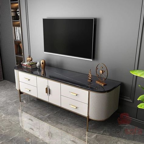 Tivi Unit Design, T.v Table Design, Tv Console Design, Tv Stand Decor Living Room, Modern Classic Living Room, Modern Tv Unit Designs, Tv Console Modern, Meja Tv, Living Room Classic