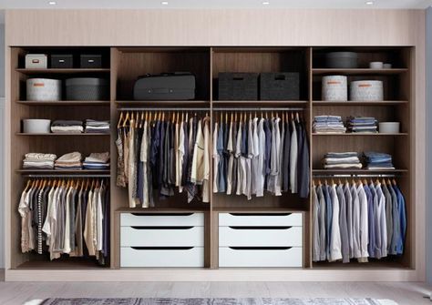 Fitted Wardrobe Interiors, Wardrobe Internal Design, Wardrobe Design Modern, Fitted Bedroom Furniture, Bedroom Cupboards, Closet Design Layout, Wardrobe Door Designs, Bedroom Cupboard Designs, Diy Wardrobe