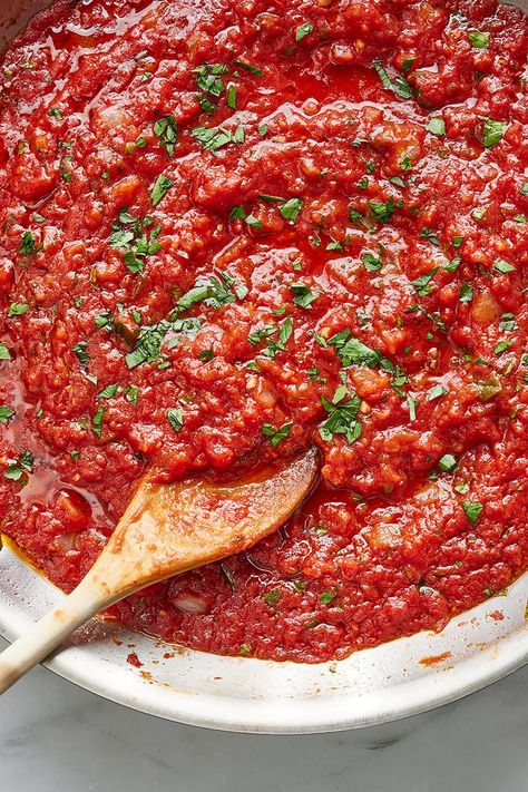 Marina Sauce, Pasta Sauce Recipes Tomato, Best Marinara Sauce, Indian Chutney, Marinara Sauce Recipe, Pecorino Romano Cheese, Marinara Sauce Homemade, Pecorino Romano, Romano Cheese