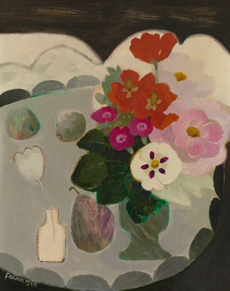 Mary Fedden, Denny's Poppies, 1985 | Portland Gallery Mary Fedden Paintings, Winifred Nicholson, Mary Fedden, Garden Plot, British Artists, Garden Plots, Pinterest Tumblr, Viewing Room, British Artist