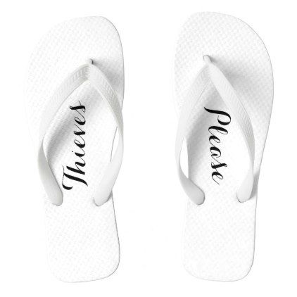 #"Thieves Please" flip flops - #womens #shoes #womensshoes #custom #cool Hen Party Ideas Activities, Flip Flop Decorations, Beach Wedding Flip Flops, Groom Beach Wedding, Bride Flip Flops, Flip Flop Images, Beach Wedding Bride, Beach Wedding Groom, Wedding Flip Flops