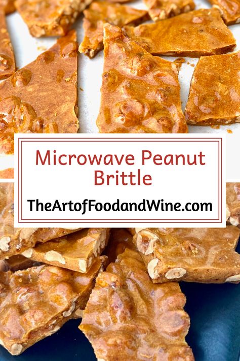 Our signature Microwave Peanut Brittle is a unique take on the classic treat. Made with love, we combine the sweet and salty flavors of traditional peanut brittle and make it easy to make in the microwave! Stop by and try it out! 15 Minute Recipes, Food And Wine Recipes, Microwave Peanut Brittle, Pretzel Dip, Peanut Brittle, 15 Minute Meals, Peppermint Bark, Homemade Vanilla, Holiday Foods