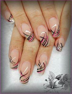 Fb Nails With Lines Design, Argyle Nails, Line Nail Art, Manicure Nail Designs, Lines On Nails, Pretty Nail Art Designs, Nail Swag, Pretty Nail Art, Short Acrylic Nails Designs