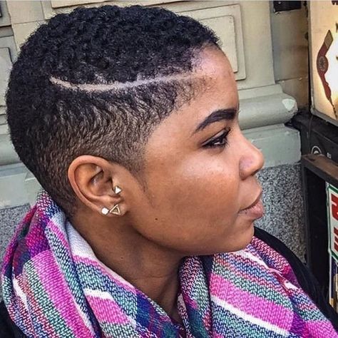 Tapered Haircuts for Women | Black Beauty Bombshells Tapered Haircut For Women, Fade Haircut Women, Big Chop Hairstyles, Big Chop Natural Hair, Short Natural Haircuts, Twa Hairstyles, Tapered Natural Hair, Natural Hair Cuts, Tapered Hair