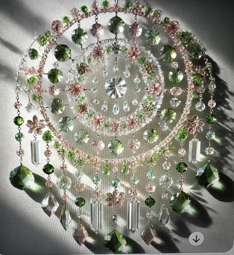 Embroidery Hoop Suncatcher, Spiral Sun Catchers, Winter Solstice Gifts, Beads And Wire Sun Catcher, Crystal Suncatchers Toshay.shop, Diy Suncatchers, Copper Wire Art, Sun Catcher Amazon.com, Beaded Curtains