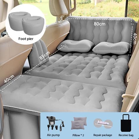 Car Air Mattress, Travel Bed, Inflatable Bed, Inflatable Mattress, Air Bed, Bed Car, Air Mattress, Security Cameras For Home, Car Travel