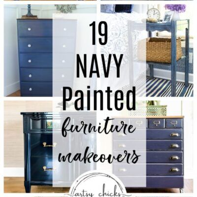 Aqua Painted Furniture, White Stained Dresser, Navy Painted Furniture, Stained Dresser, Green Painted Furniture, Black Painted Furniture, Chalk Paint Makeover, Blue Wall Colors, Blue Chalk Paint