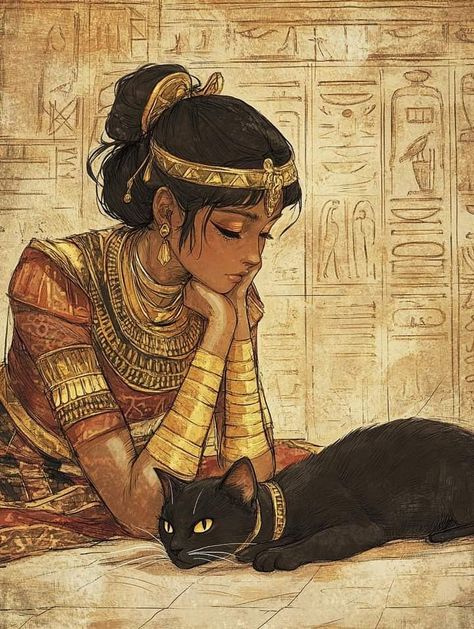 Ancient Egypt Aesthetic, Egyptian Aesthetic, Egypt Concept Art, Egyptian Princess, Egypt Aesthetic, Ancient Egypt Art, Egypt Art, Egyptian Mythology, Egyptian Goddess