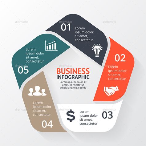 5 Steps Infographics. PSD, EPS, AI. Preview - GraphicRiver Power Point Infographics, 5 Steps Infographic, 5 Step Infographic, 5 Steps Infographic Design, 5 Step Infographic Design, Restaurant Icon, Graphic Design Infographic, Infographic Templates, Wall Clock Modern