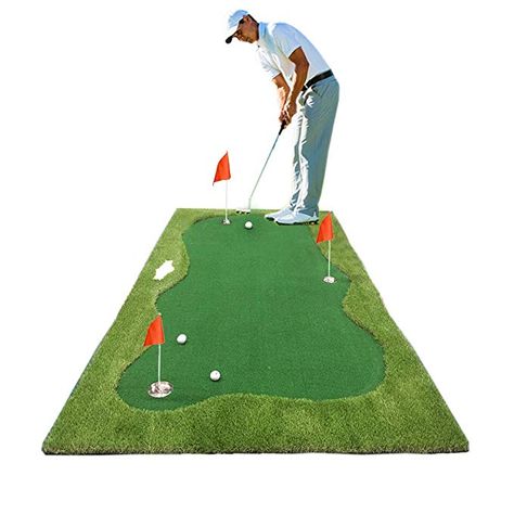 Father's Day Gift Guide for the Golfer & Cigar Lover - My Glittery Heart Golf Chipping, Green Mat, Golf Green, Mini Golf Course, Golf Simulators, Golf Training Aids, Golf Practice, Outdoor Training, Golf Training