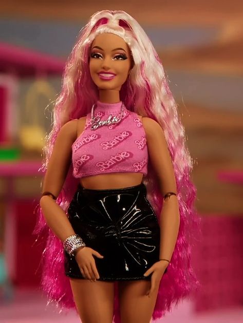 Ice Spice Barbie Doll, Nicki Minaj Barbie Doll, Spice Singer, Nicki Minaj In Pink, Barbie Nicki Minaj, Nicki Barbie, Nicki Concert, Nicki Minaj Tour, Nicki Minaj Fashion