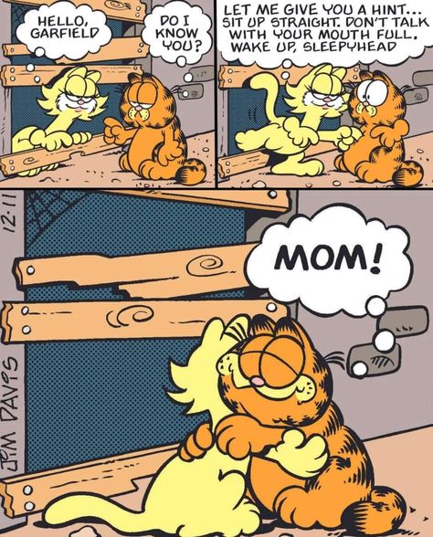 Garfield Strip, Garfield Pictures, Garfield Images, Garfield The Cat, Garfield Cat, Garfield Comics, Mother Knows Best, Tweek Y Craig, Which Is Better