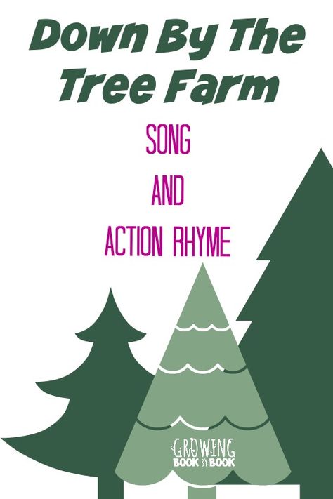 Preschool songs and action rhymes are great for developing literacy skills in preschool children. Down By the Tree will help kids learn about evergreens. Prek Trees Activities, Christmas Tree Songs Preschool, Songs About Trees Preschool, Tree Preschool Activities, Pre K Tree Study, Prek Tree Study, Tree Preschool, Farm Songs, Tree Unit