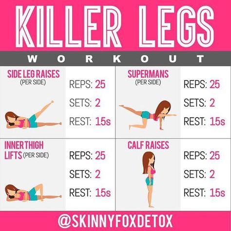 Quick leg workout for Wednesday! Get those legs and booty in shape! Working out during your detox will not only increase your fat burning ability but help sweat out toxins! Add our Snapchat SkinnyFoxDetox for daily workouts & detox tips! Quick Leg Workout, Equipment Exercises, Leg Toning, Workout Morning, Leg Days, Quick Workouts, Holiday Workout, Short Workouts, Leg Workouts