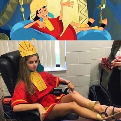 Movie Halloween Costumes, Halloween Coustumes, Clever Halloween Costumes, The Emperor's New Groove, Holloween Costume, Emperors New Groove, Halloween Costume Outfits, New Groove, Halloween Costumes College