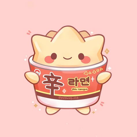 Pokemon Food, Shin Ramyun, Kewpie Mayo, Night Cravings, Sakura Mochi, Late Night Cravings, Pokemon Tattoo, Cute Food Drawings, Stickers Art