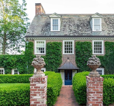 Paul Bates on Instagram: “I am lucky enough to be able see this home everyday on my street. It was originally designed by Sigmund Nesselroth, and with a name like…” Mountain Brook Alabama, House Exteriors, Landscape Architecture, Ideal Home, Architecture Details, Garden Inspiration, Curb Appeal, Windows And Doors, Architecture House