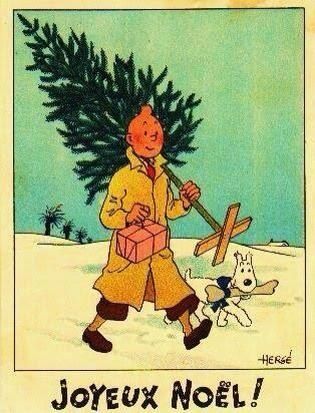 Tintin Cold Colors, Xmas Greetings, 카드 디자인, Merry Christmas To You, Picture Postcards, Christmas Past, Fox Terrier, Noel Christmas, Vintage Christmas Cards