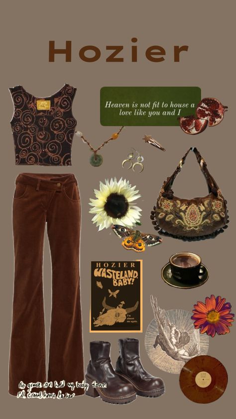 Sagittarius Witch, Hozier Outfit, Hozier Concert Outfit, Hozier Aesthetic, Scorpio Fashion, Outfit Drawing Ideas, Hozier Concert, Renee Rap, Unreal Unearth