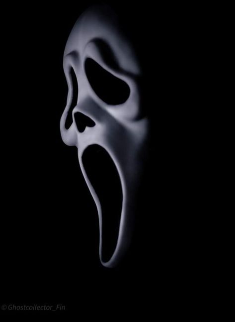 Ghostface Side Profile, Side View Of Face, Scream Mask, Scream Art, Ghostface Scream, Scream Franchise, Mask Tattoo, Scream Movie, Funny Profile