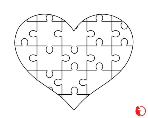 Excited to share the latest addition to my #etsy shop: Heart puzzle SVG cut files, Love jigsaw cricut file, White puzzle heart cut file, Instant download, Love jigsaw clipart, Cameo cut #supplies #kidscrafts #svgfileforcricut #abstractgeometric #puzzleclipart #puzzledesign #cuttfile #whitepuzzle #instantdownload Heart Puzzle Template, Puzzle Piece Template, Puzzle Drawing, Puzzle Template, Make Your Own Puzzle, Puzzle Photo, About Heart, Heart Coloring Pages, Heart Puzzle