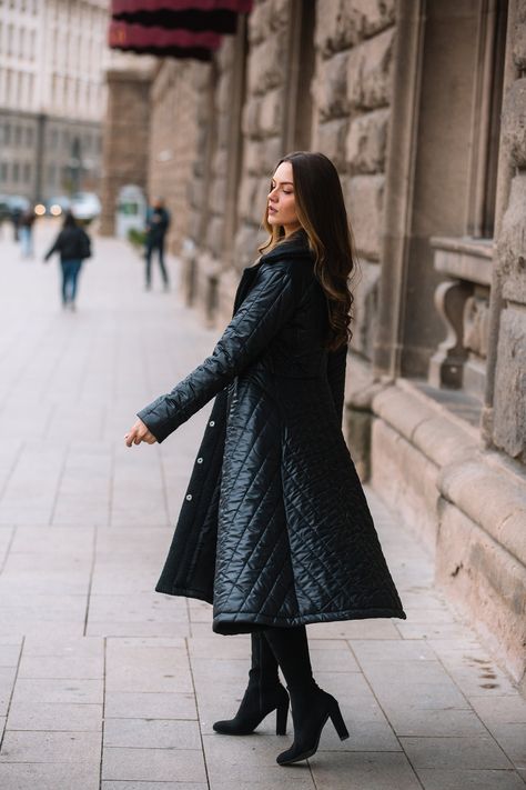 Quilted vest outfit