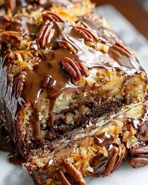 Recipes Tower, Optimal Recipes, Pecan Pound Cake, Homemade Pound Cake, German Chocolate Cake Recipe, Snacking Cake, Chocolate Pound Cake, Pecan Cake, Pound Cake Recipe