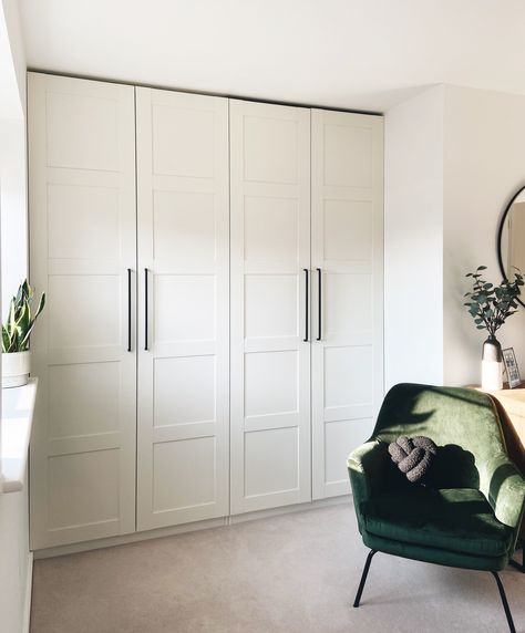 IKEA built-in hacks – 10 inspired ideas for stylish storage | Livingetc Ikea Built In Wardrobes, Ikea Dressing Room, Ikea Wardrobe Hack, Dressing Ikea, Billy Ikea, Ikea Built In, Bedroom Built In Wardrobe, Ikea Wardrobe, Ikea Closet