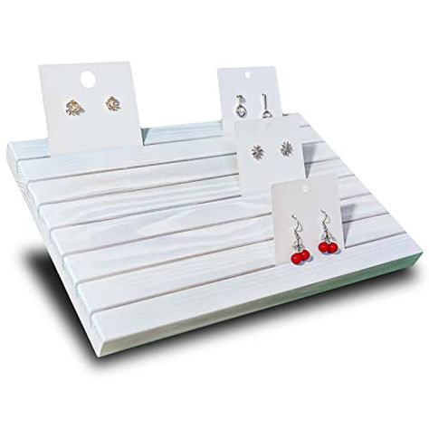 Earring Display Cards Half Size, Greeting Card Business, Card Holder Display, Earring Card Holder, Greeting Card Display Stand, Business Card Display, Card Display Stand, Earring Display Stand, Greeting Card Display