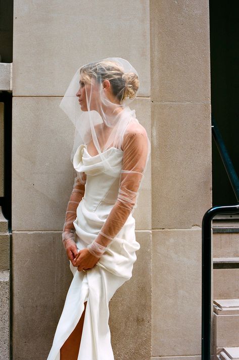 Punk Rock Bride, Rock Bride, Vivienne Westwood Wedding, Erin Wasson, A Wedding Dress, Bridal Inspiration, Wedding Dress Inspiration, Dream Wedding Dresses, Looks Style