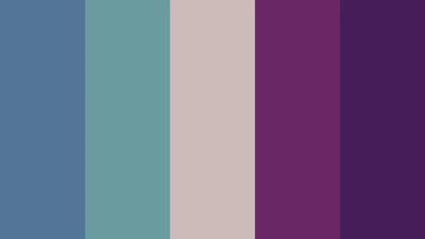 20+ Best Vintage Color Palettes » Blog » SchemeColor.com Purple And Teal Palette, Purple Pallete Color Combinations, Purple Combination Colors, Red Purple Color Palette, Blue And Purple Color Scheme, Vintage Color Palettes, Color Palette Vintage, Colour Pallettes, Style Tips And Tricks